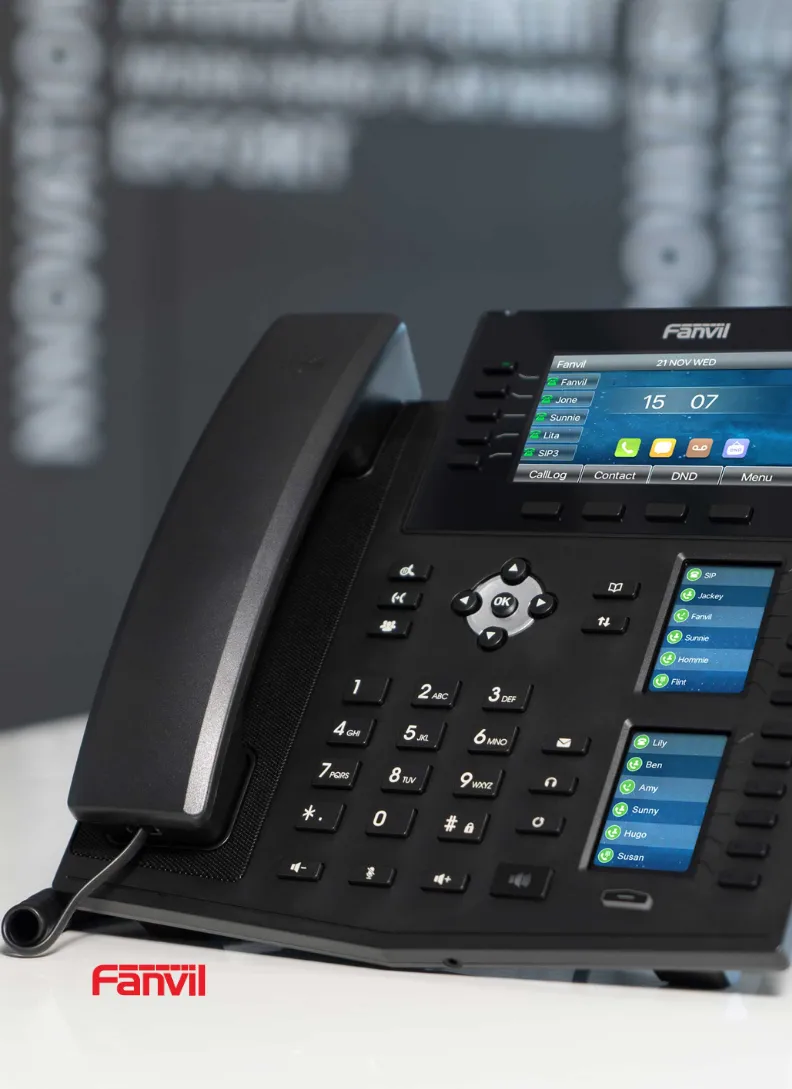 Fanvil IP Telefonlar ile Güvenli İletişim